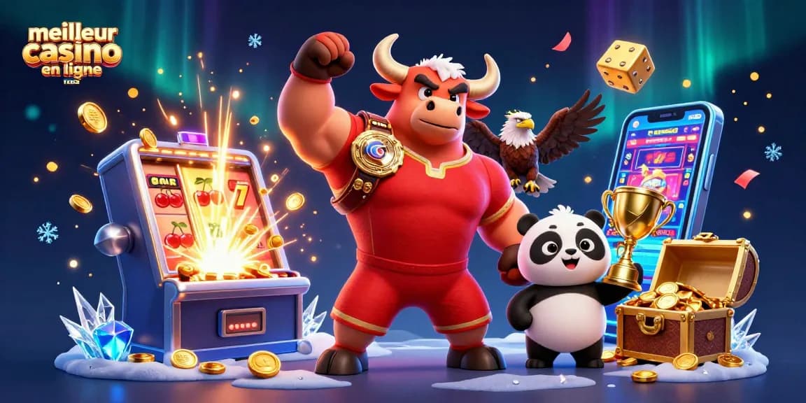 Vivez l'aventure du meilleur casino en ligne France avec nos mascottes gagnantes.