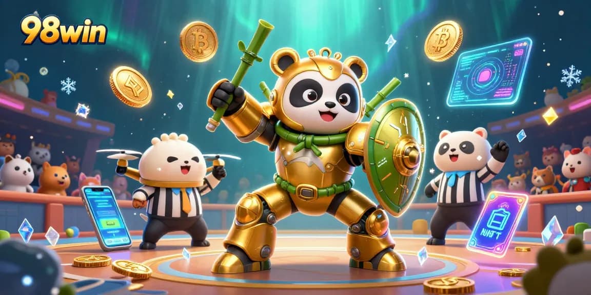 Engage with 98win and experince winning moments in a vibrant 3D casino world filled with excitement.