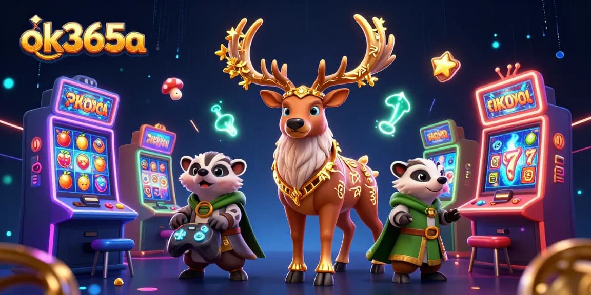 Engage with exciting slot games at ok365a featuring vibrant characters and colorful gaming elements.