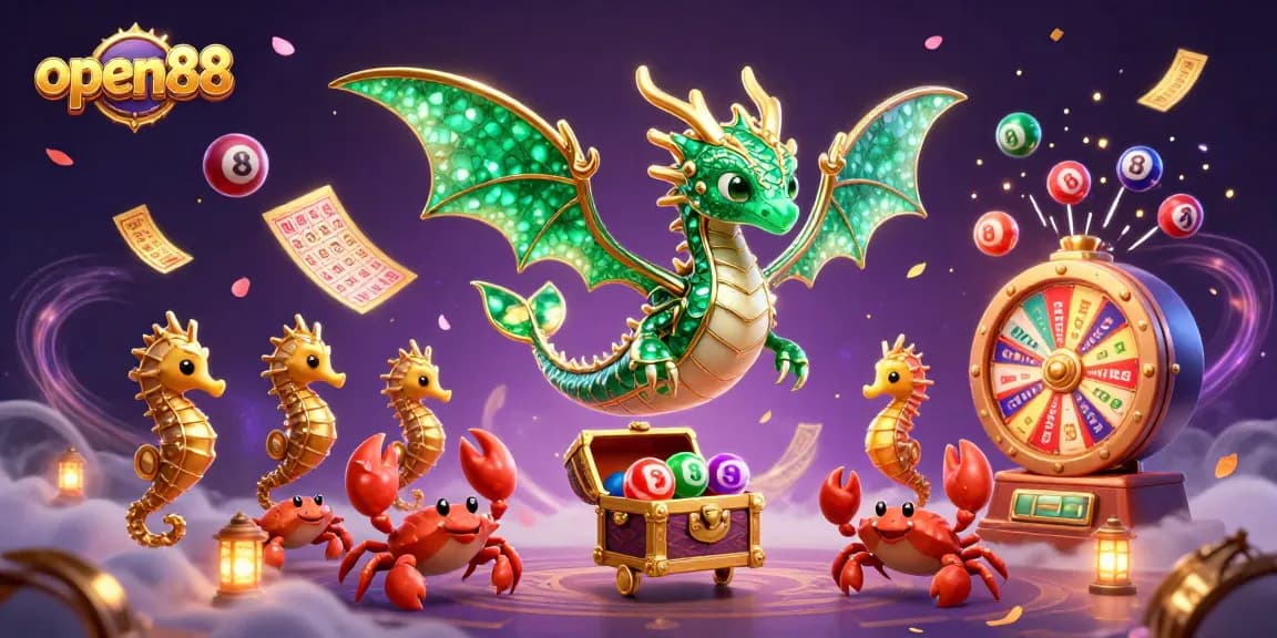 Experience thrilling wins with open88 as the sea dragon guards your chance at jackpot treasures and games.