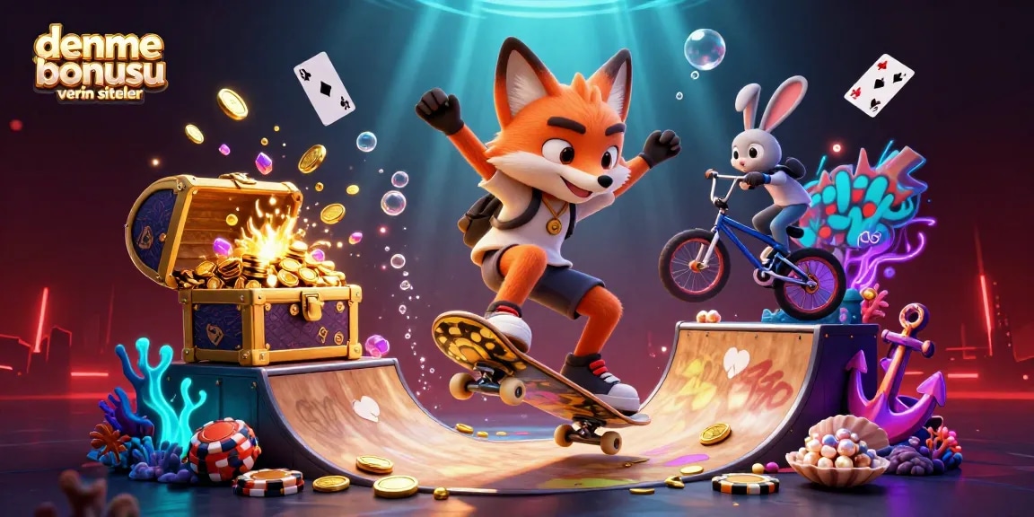Unleash winning experiences with deneme bonusu veren siteler showcasing vibrant casino scenes.