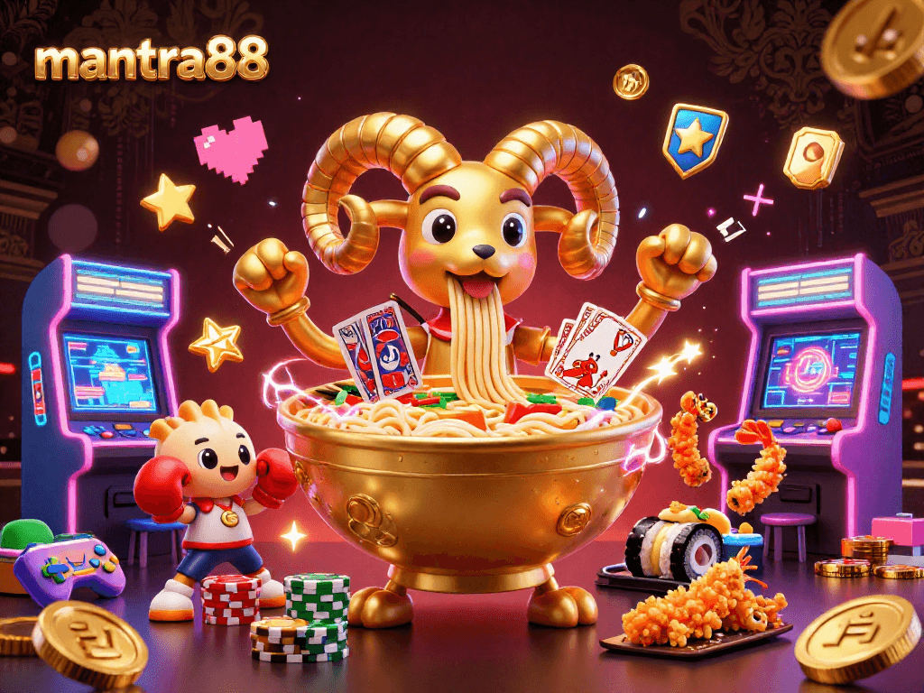 Experience thrilling gameplay with mantra88 featuring dynamic characters and colorful casino elements.