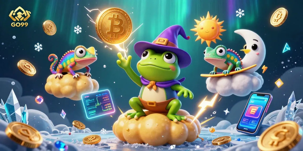 Engage in thrilling gameplay at GO99 amidst magical characters and vibrant casino elements.