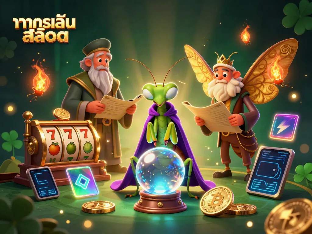 ทดลองเล่นสล็อต เกมสล้อตที่สนุก พร้อมกับโชคลาภจากผีเสื้อและแมลงปอ