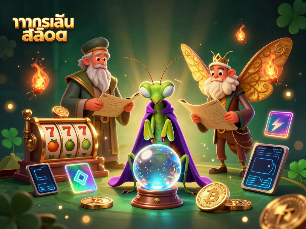 ทดลองเล่นสล็อต เกมสล้อตที่สนุก พร้อมกับโชคลาภจากผีเสื้อและแมลงปอ