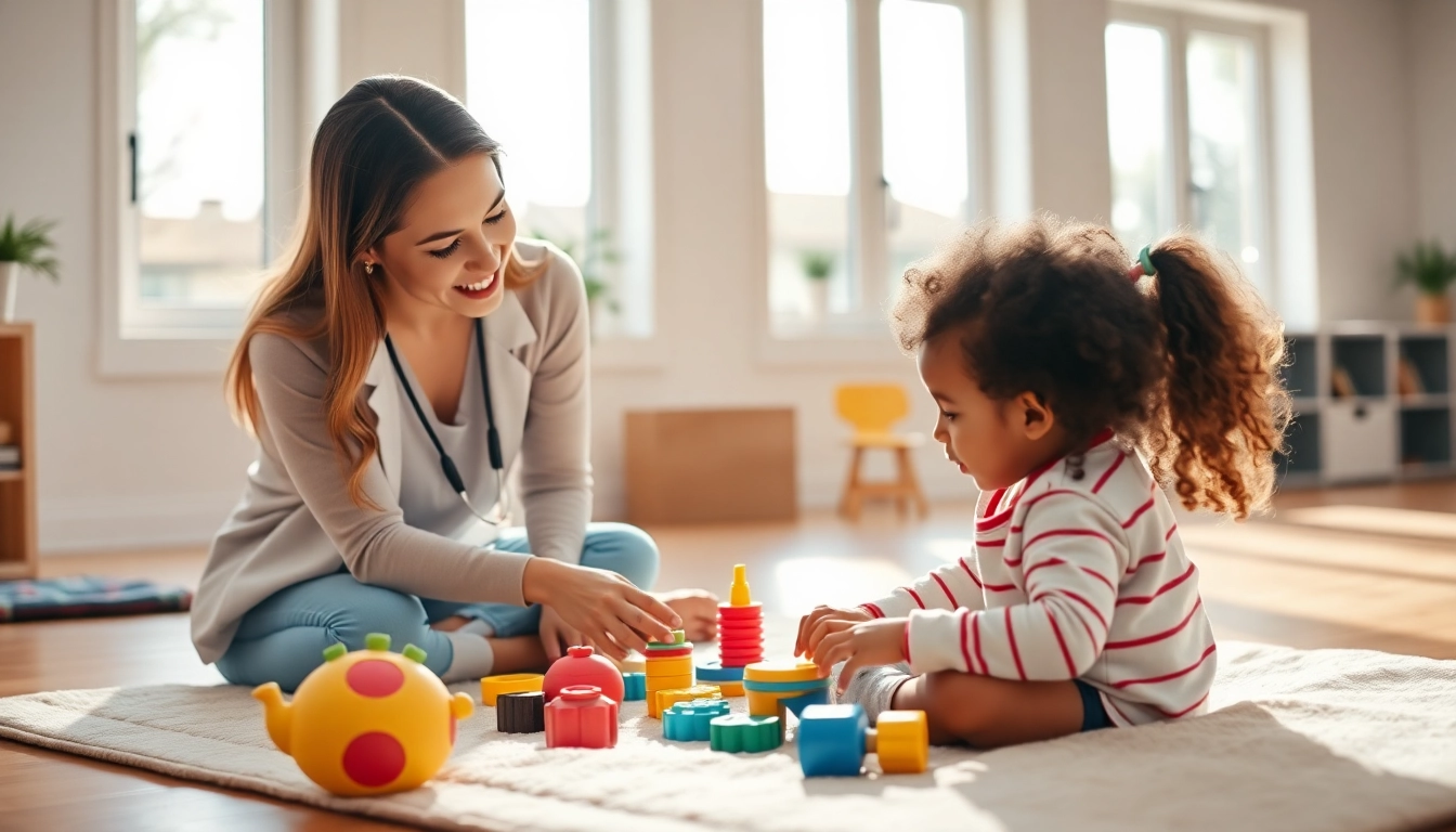 Enhancing early intervention ABA through engaging activities in a supportive therapy session.