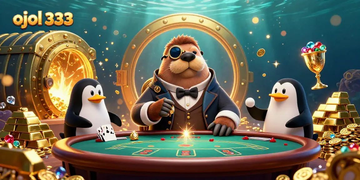 Experience the vibrant underwater casino action in ojol 333 with imaginative characters and rich treasure