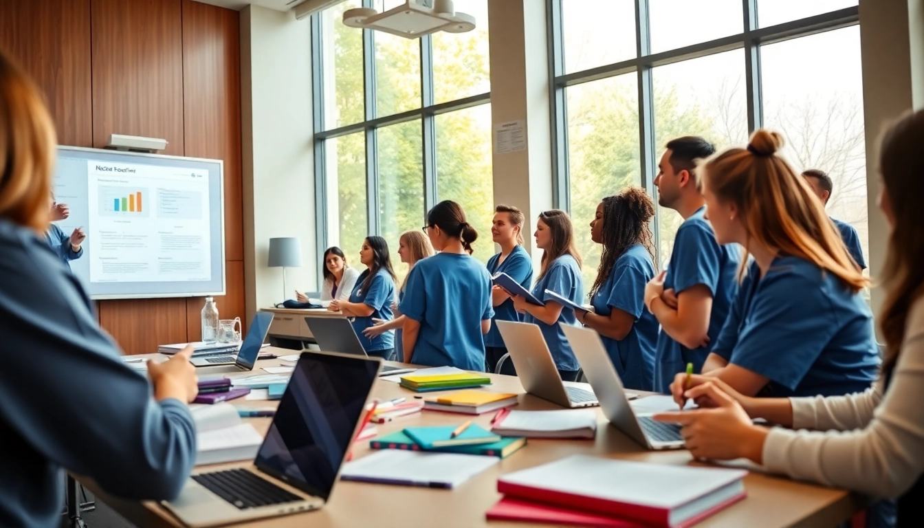 Engaged nursing students in the best NCLEX review Houston 2026 session prepare for success.