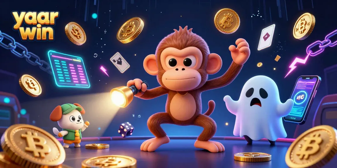 Engage in thrilling gaming with yaar win as mischievous characters entertain and crypto elements spark excitement.