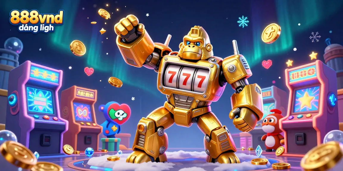 Experience thrilling gameplay with 888vnd đăng nhập featuring a dynamic 3D gaming scene.