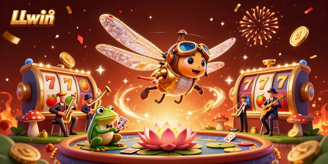 Engage with LLwin's thrilling slots experience, featuring vivid graphics and diverse gaming elements.